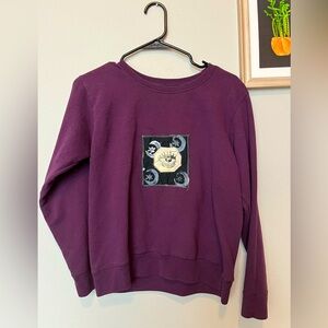DIY Patch Sweatshirt